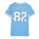 Manchester City Rico Lewis #82 Replike Domaci Dres za Ženska 2026-27 Kratak Rukav